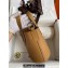 Hermes In-The-Loop Tote Bag In Original Togo Leather Brown with Silver Hardware (Full Handmade Quality)