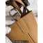 Hermes In-The-Loop Tote Bag In Original Togo Leather Brown with Silver Hardware (Full Handmade Quality)