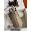 Hermes In-The-Loop Tote Bag In Original Togo Leather Dove Gray with Silver Hardware (Full Handmade Quality)
