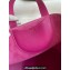Hermes In-The-Loop Tote Bag In Original Togo Leather Fuchsia with Gold Hardware (Full Handmade Quality)