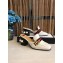 Gucci Calfskin Leather High-heel Web Details Pearls Trim Slipper 2017