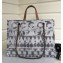 Chanel Printed Toile Small Shpping Bag Beige A91745 2018