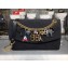 Balenciaga BB Chain S/M Charms Jacquard Logo Bag Black 2018