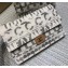 Chanel Printed Toile Clutch Bag Beige A91749 2018