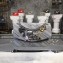 Balenciaga BB Chain S/M Charms Jacquard Logo Bag Grey 2018