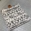 Chanel Printed Toile Clutch Bag Beige A91749 2018