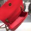 Balenciaga BB Chain S/M Charms Embroidered Logo Bag Red 2018