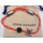Louis Vuitton LV Fluo Necklace Bracelet MP2144 Orange