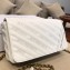 Balenciaga BB Chain S Embroidered Logo Bag White 2018
