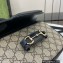 Gucci Horsebit 1955 Mini Bag Beige/black  815206 2024