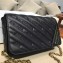 Balenciaga BB Chain S Embroidered Logo Bag Black 2018