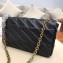 Balenciaga BB Chain S Embroidered Logo Bag Black 2018