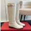 Valentino VLOGO THE BOLD EDITION BOOT IN CALFSKIN white 2024
