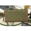Louis Vuitton Zippy Wallet M62451 Green Monogram Embossed Leather