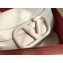 Valentino Supervee Calfskin Crossbody Large Bag White 2020