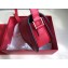 Valentino Supervee Calfskin Crossbody Large Bag Red 2020