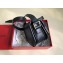 Valentino Supervee Calfskin Crossbody Small Bag Black 2020
