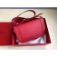 Valentino Supervee Calfskin Crossbody Large Bag Red/Gold 2020