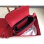 Valentino Supervee Calfskin Crossbody Large Bag Red/Gold 2020