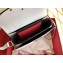 Valentino Supervee Calfskin Crossbody Large Bag White/Gold 2020