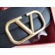 Valentino Supervee Calfskin Crossbody Large Bag Black/Gold 2020