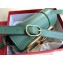 Valentino Supervee Calfskin Crossbody Small Bag Green/Gold 2020