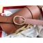 Valentino Supervee Calfskin Crossbody Small Bag Brown/Gold 2020