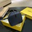 Fendi Canvas Embroidered FF Mon Tresor Mini Bucket Bag Black 2020