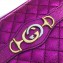 Gucci Laminated Leather Mini Shoulder Bag 534950 Fuchsia 2020