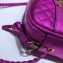 Gucci Laminated Leather Mini Shoulder Bag 534950 Fuchsia 2020