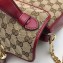 Gucci Diagonal GG Marmont Mini Top Handle Bag 583571 Canvas Red 2020