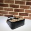 Gucci Diagonal GG Marmont Mini Top Handle Bag 583571 Canvas Black 2020