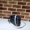 Gucci Diagonal GG Marmont Mini Shoulder Camera Bag 448065 Leather Blue/White 2020