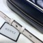 Gucci Diagonal GG Marmont Small Shoulder Camera Bag 447632 Leather Blue/White 2020