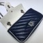 Gucci Diagonal GG Marmont Mini Shoulder Bag 446744 Blue/White 2020