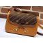 Gucci Canvas/Leather Rajah Shoulder Bag 537206 Cognac 2020