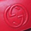 Gucci Soho Tassel Leather Chain Shoulder Bag 336752 Red