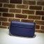 Gucci Soho Tassel Leather Chain Shoulder Bag 336752 Blue