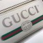 Gucci Vintage Logo Messenger Shoulder Bag 523589 White