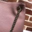 Gucci Soho Tassel Leather Shoulder Bag 308982 Nude Pink
