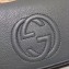 Gucci Soho Tassel Leather Chain Shoulder Bag 336752 Gray