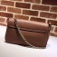 Gucci Soho Tassel Leather Chain Shoulder Bag 336752 Brown
