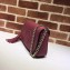 Gucci Soho Tassel Leather Chain Shoulder Bag 336752 Antiqued Red