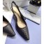 Dior Heel 6.5cm J'Adior Slingback Braided Pumps Black 2020