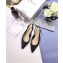 Dior J'Adior Slingback Braided Ballet Flats Black 2020