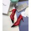 Dior Heel 8.5cm Spectadior Pumps in Brushed Calfskin Red/Black 2020