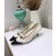 Dior Heel 4cm Spectadior Pumps in Brushed Calfskin White/Black 2020