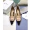 Dior Heel 8.5cm Spectadior Pumps in Brushed Calfskin Nude/Black 2020