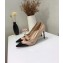 Dior Heel 8.5cm Spectadior Pumps in Brushed Calfskin Nude/Black 2020