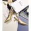 Dior Heel 6.5cm J'Adior Slingback Braided Pumps Gold 2020